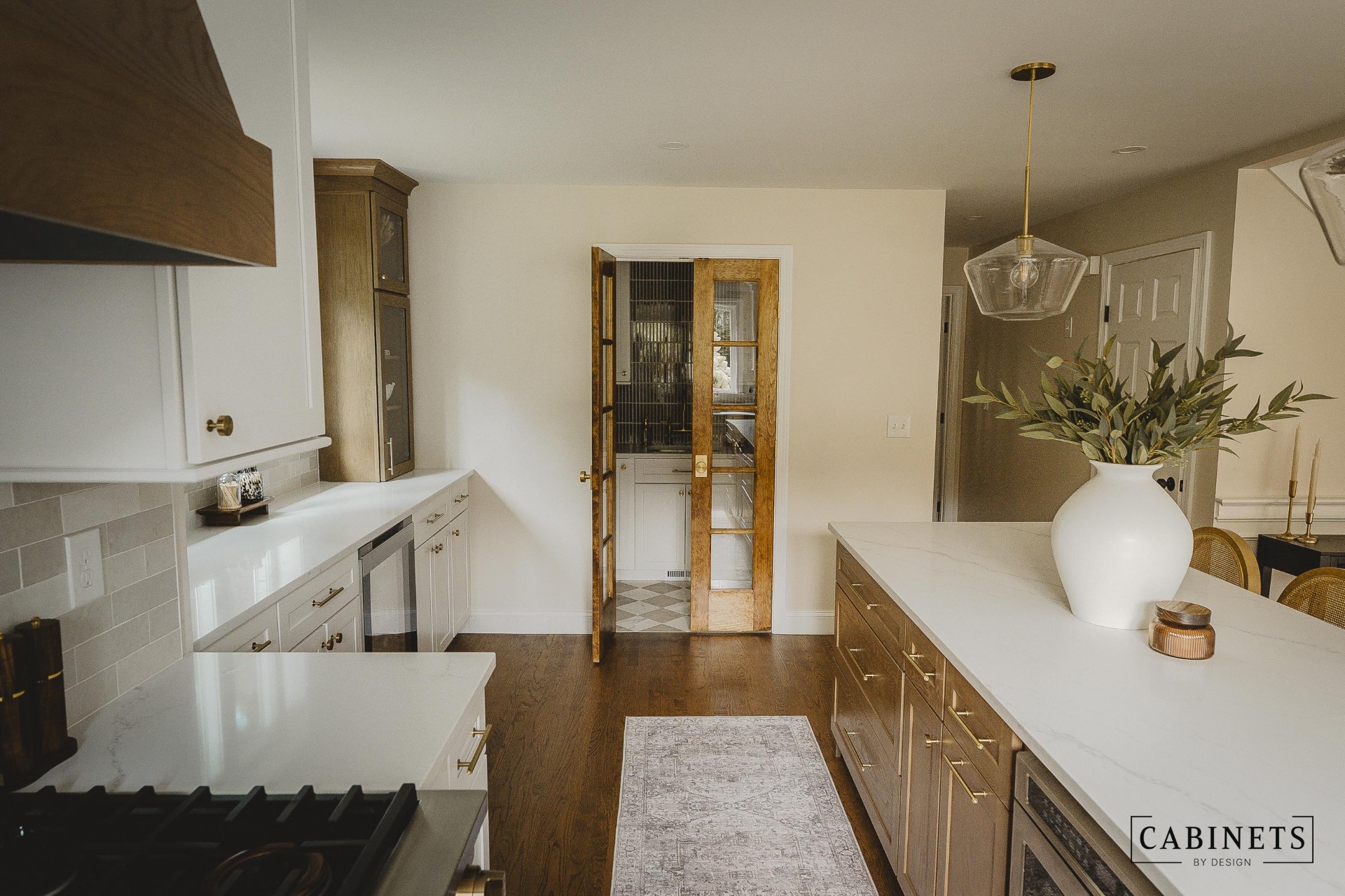 Finished Hollis NH kitchen pantry cabinetry